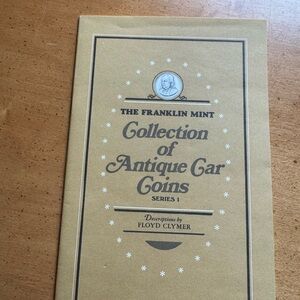 Franklin Mint Antique Car Coins Collection 🚗🚙🛞